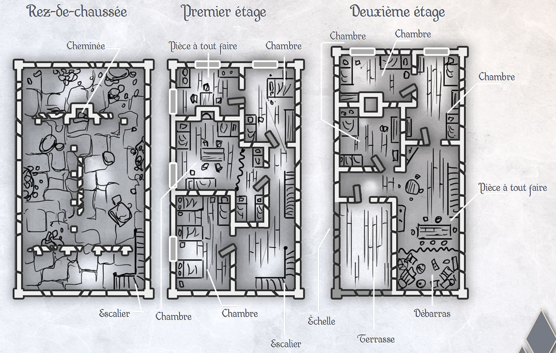  Plans intérieurs