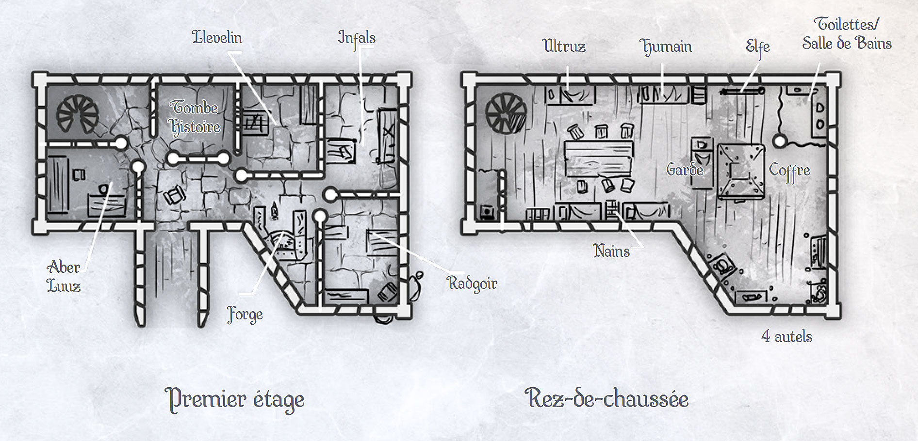  Interior floorplans