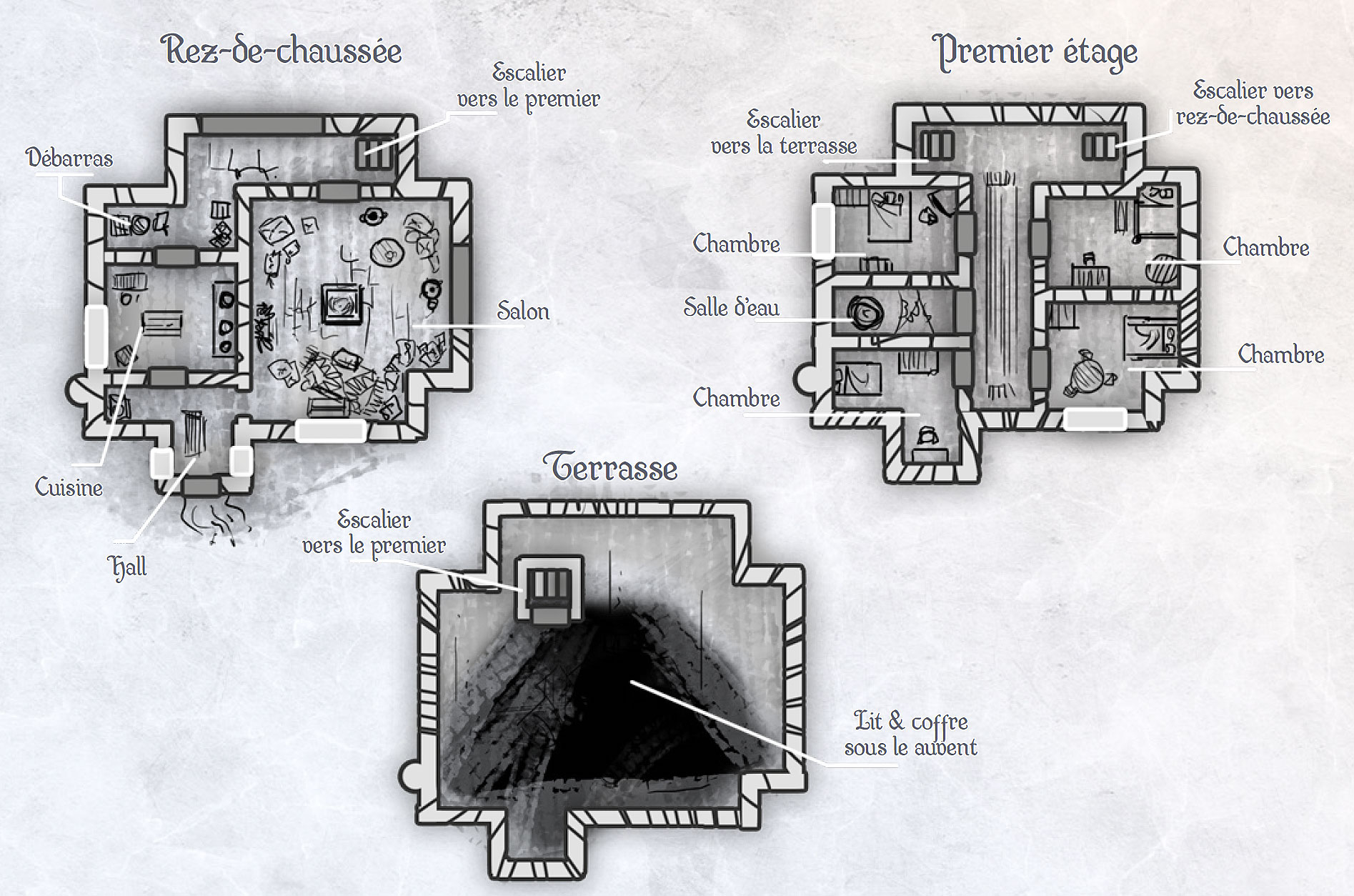  Interior floorplans